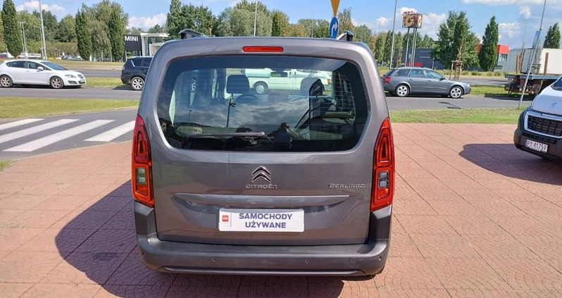 Citroen Berlingo cena 76900 przebieg: 94192, rok produkcji 2018 z Sułkowice małe 301